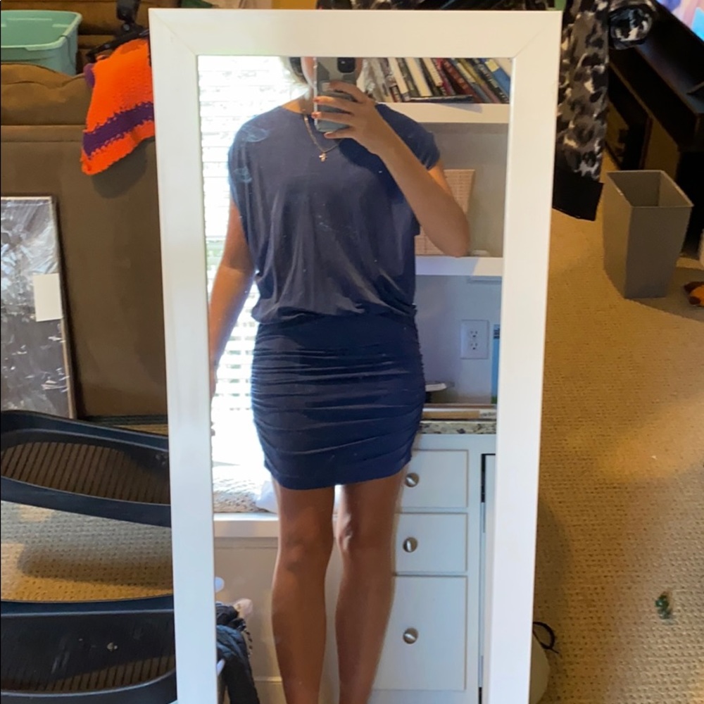 Nicole Miller (Artelier) Blue Cocktail Dress